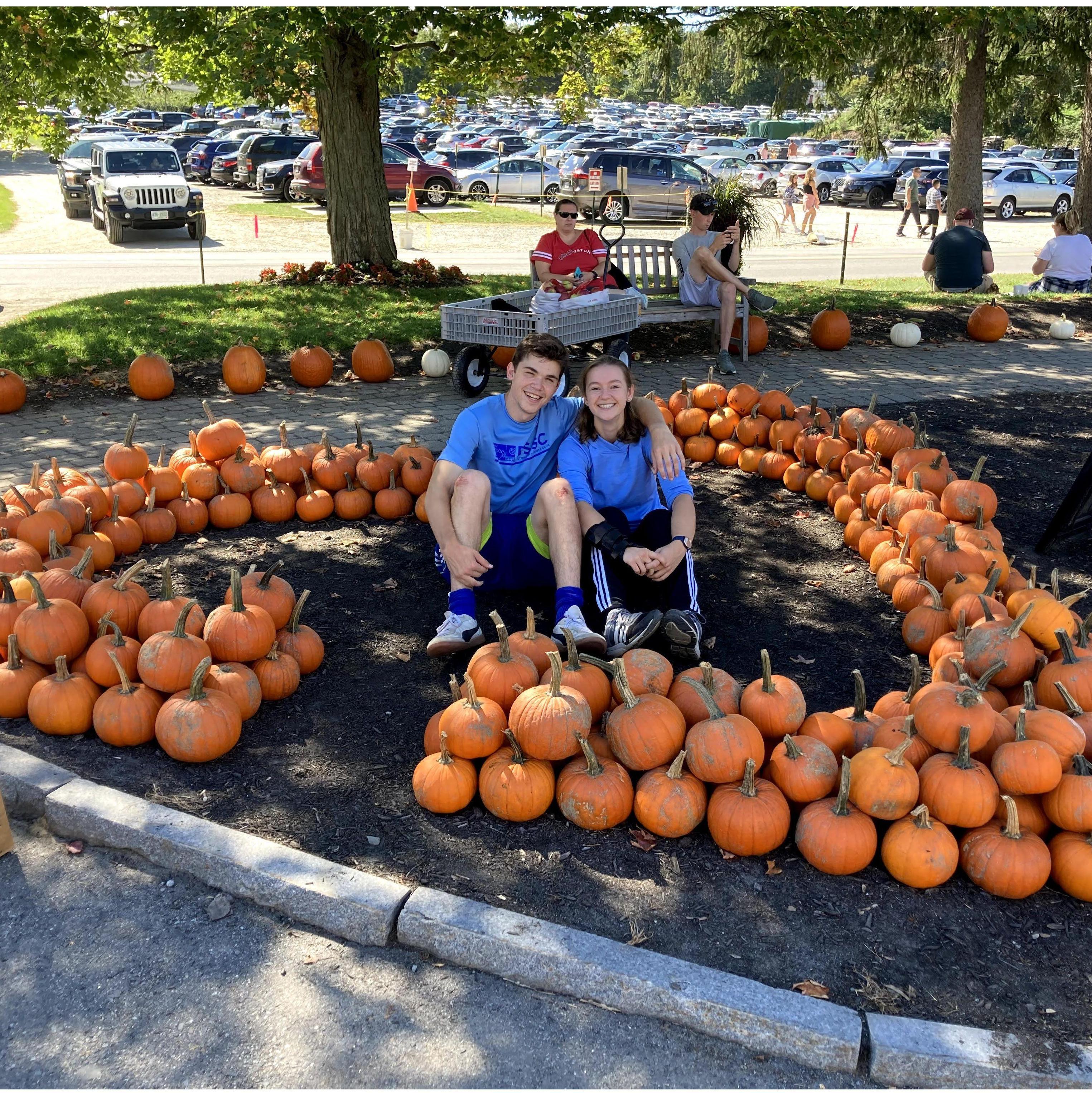 Nothing beats a trip to a pumpkin patch in the fall