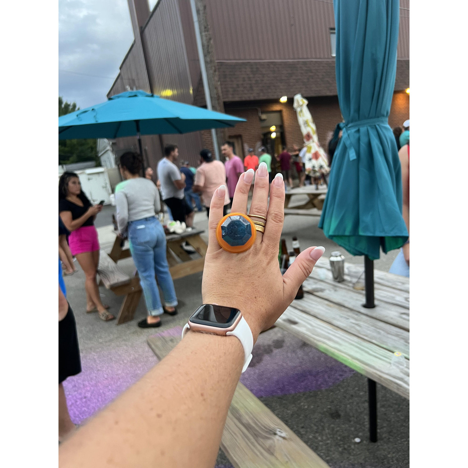 Fun fact: When Kole asked Kelli to be his girlfriend he proposed with a ring-pop at a bar in front of all their friends!