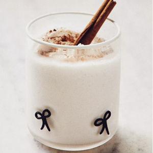 Icon Juice Glass- Black Bow