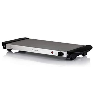OVENTE FW170S Electric Warming Tray, 17.0 × 9.6 Inches, Silver