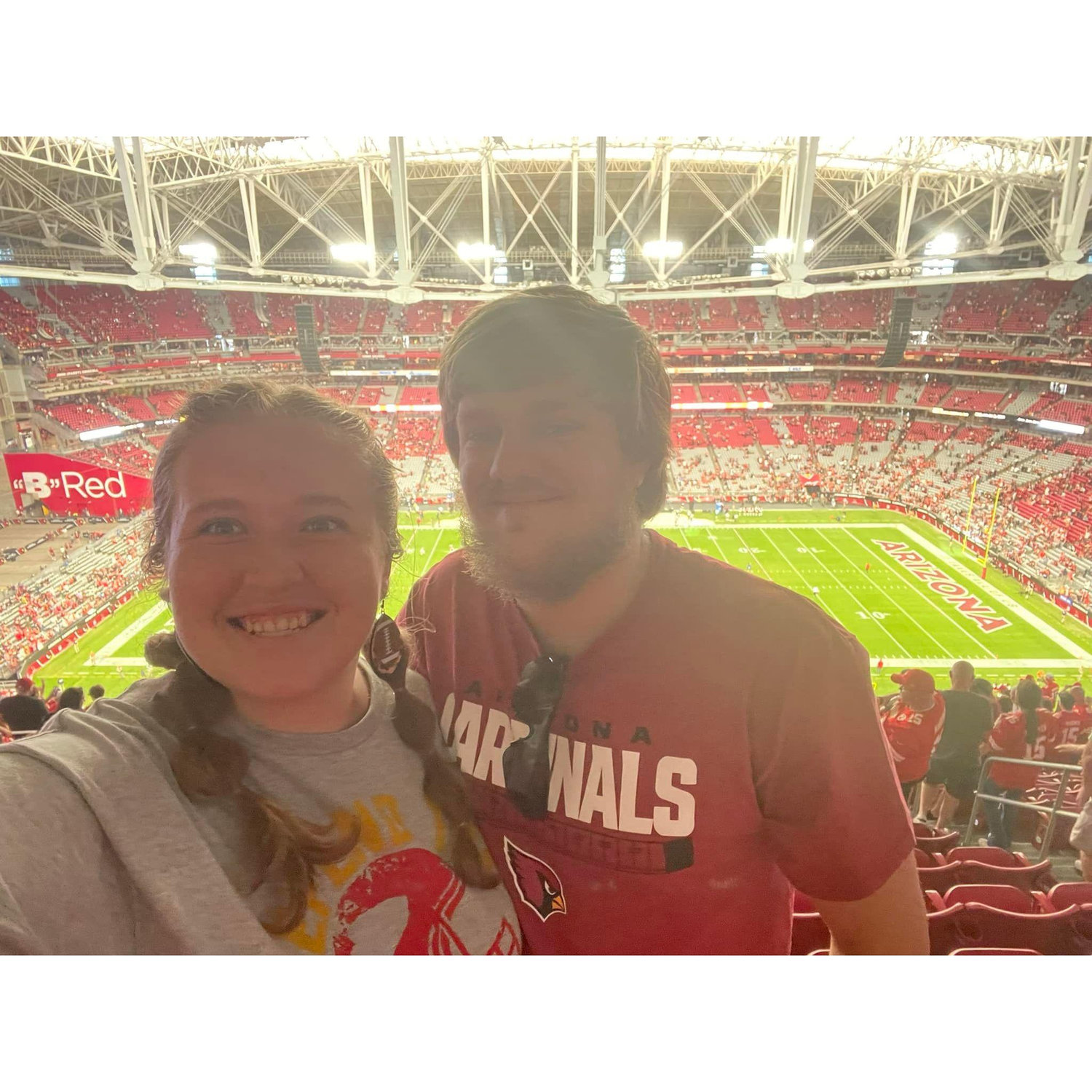 We always try and catch the Chiefs when they are in town!