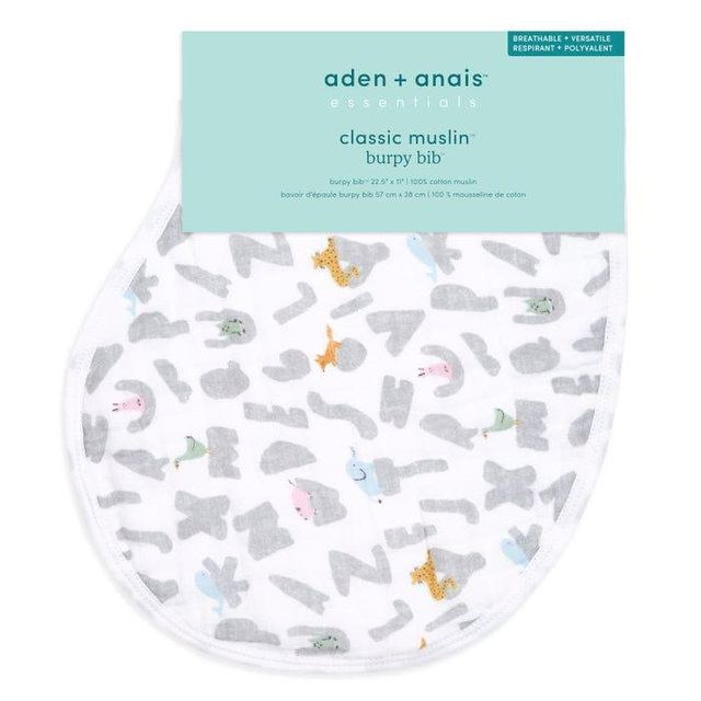 essentials cotton muslin burpy bib