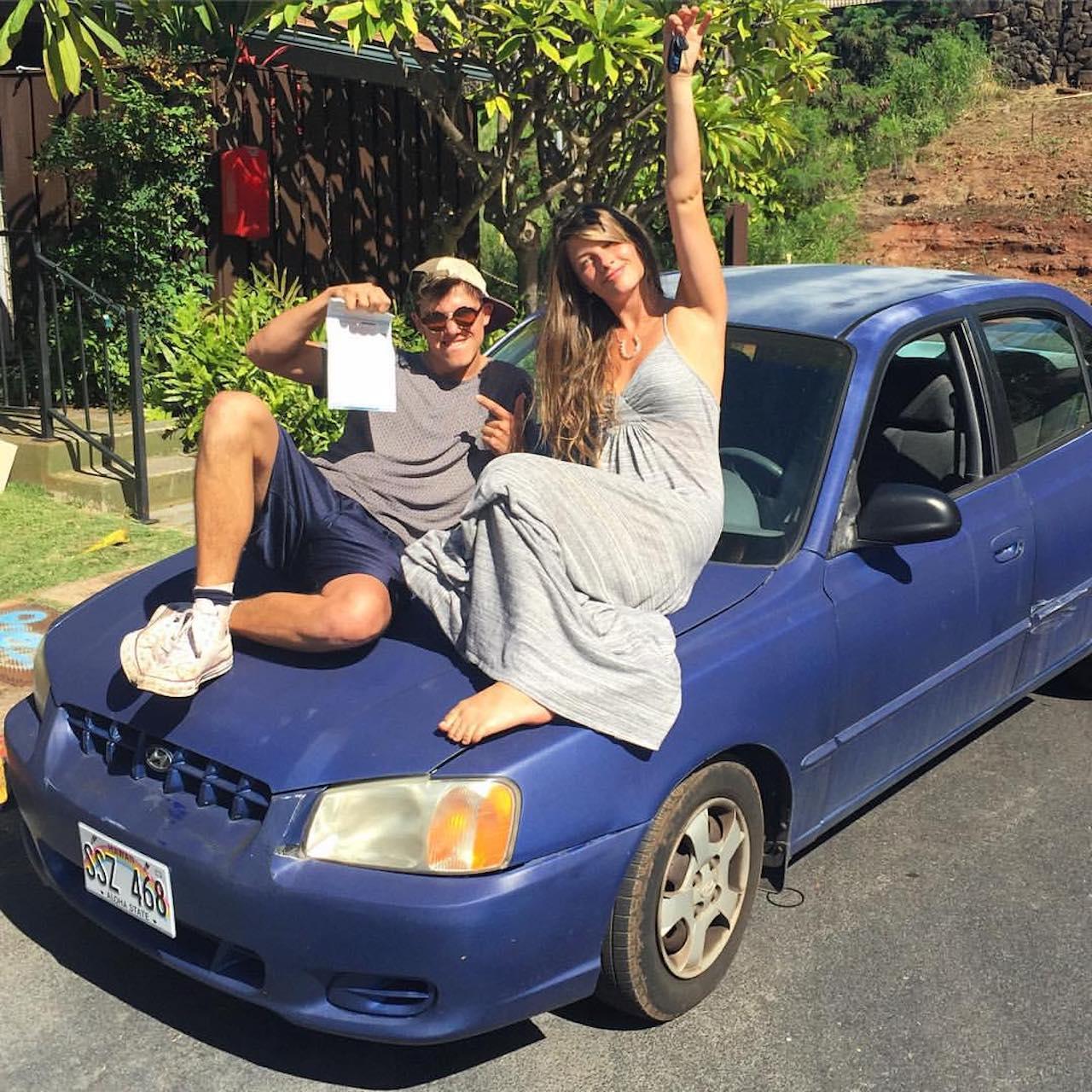 We've had so many 'firsts' together: First legal drink, first car of our own, first apartment of our own.