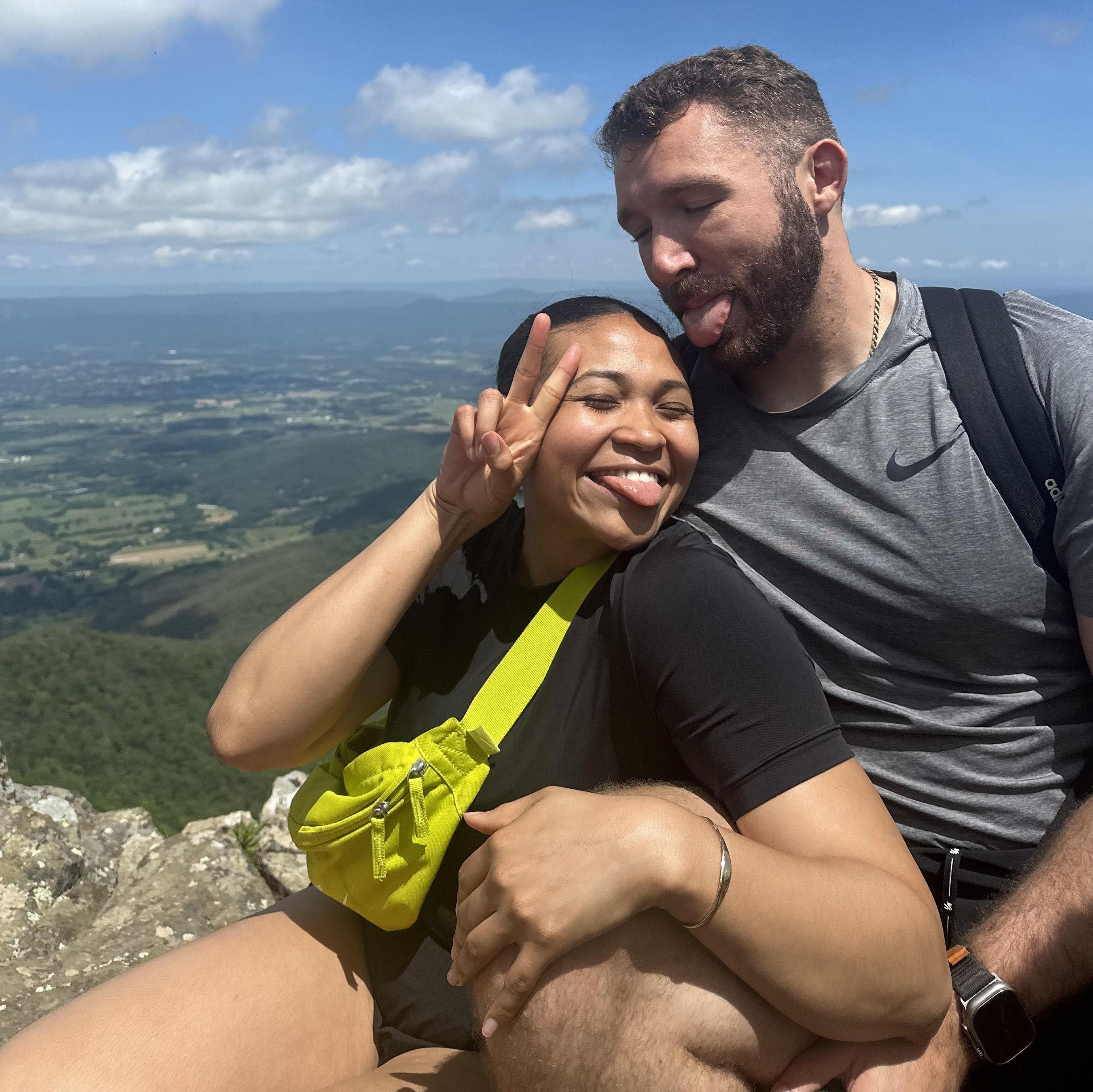We went hiking....once.