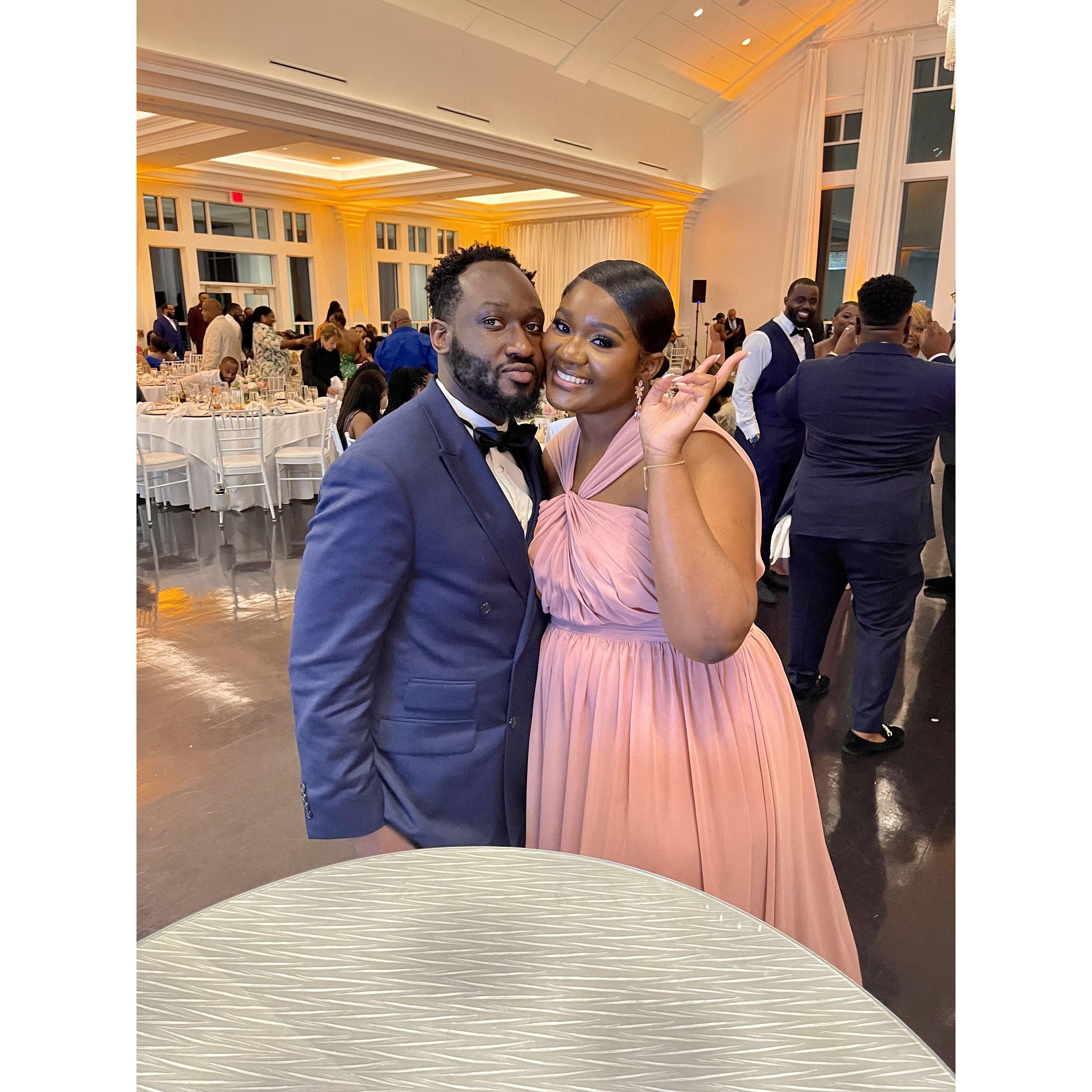 Johnny's sisters beautiful wedding! Had so much fun!