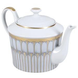 Keepsake Round Tea Pot - Philippe Deshoulieres Arcade Gris