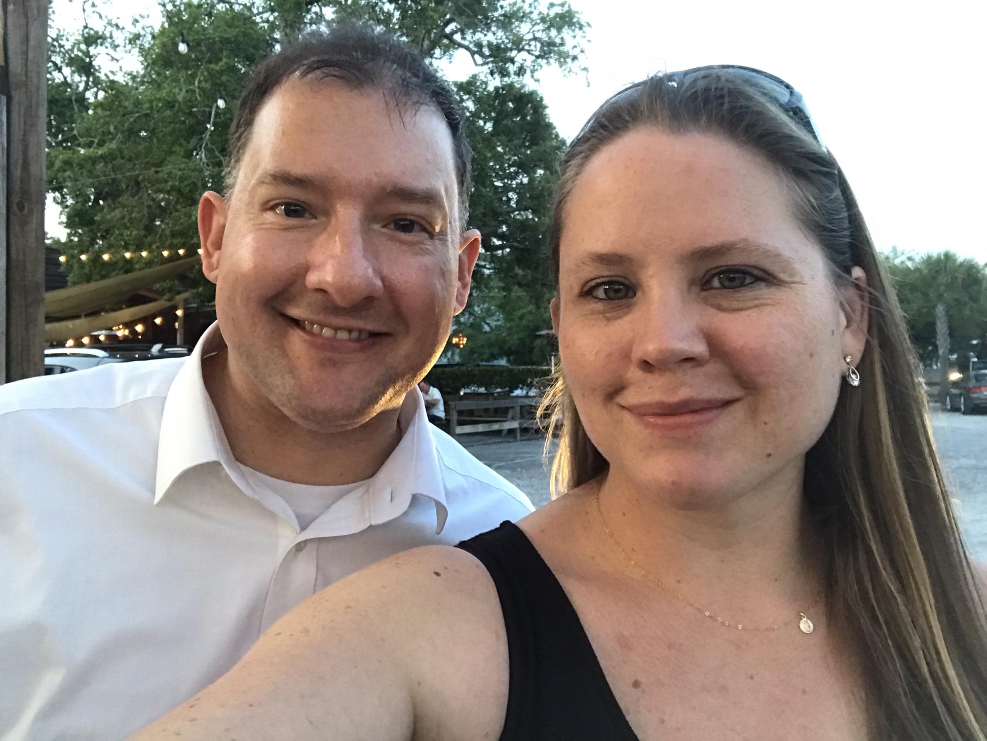 Evening out enjoying the Charleston sunset