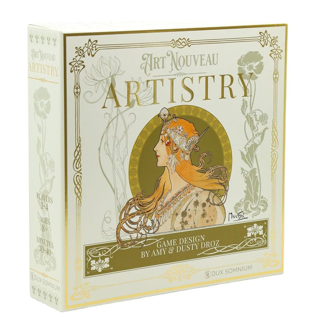 Artistry Board Game | Family Strategy Game | Ages 8+ | for 1-4 Players | Average Playtime 30-40 mins | Perfect for Family Game Night