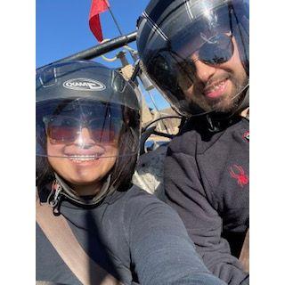 First trip together! ATVing in Scottsdale