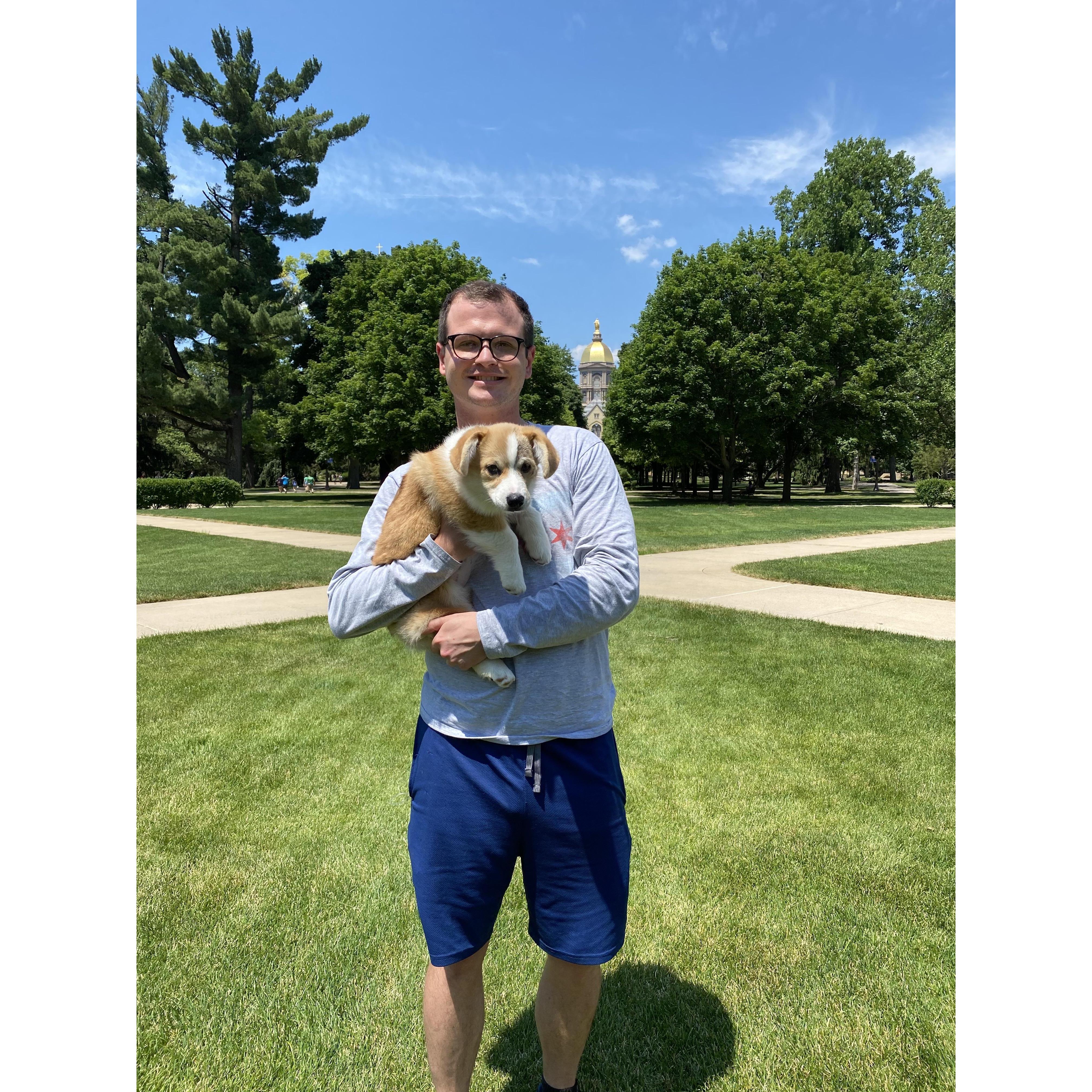 Adopting our baby Polly, 2020