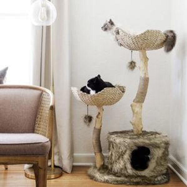 Cento Cat Tree - Brown