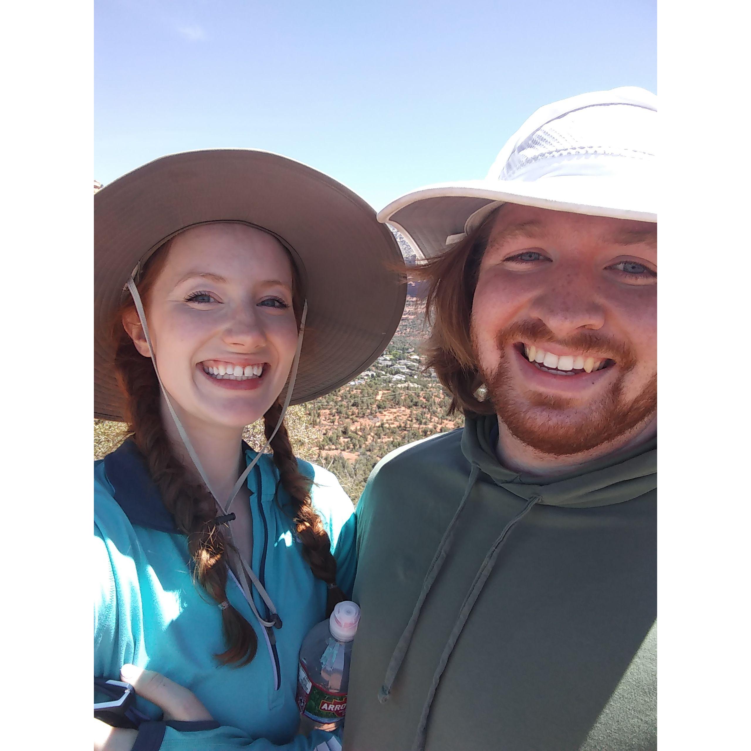 Amy and William in the great Arizona!