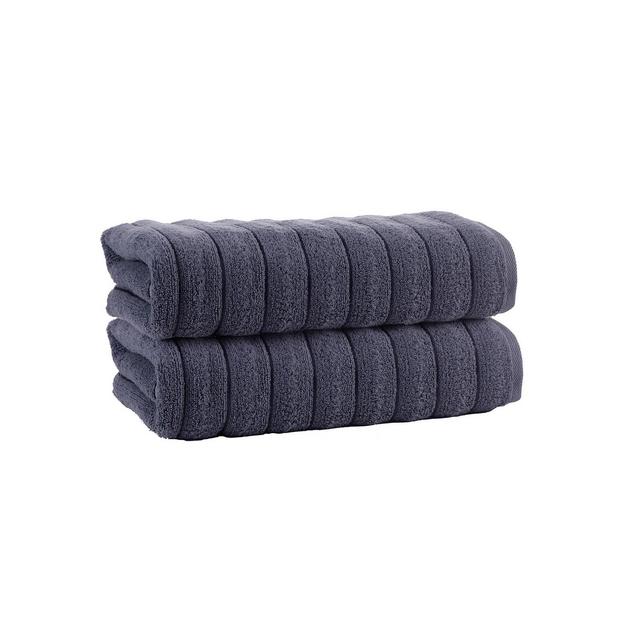 Enchante Home Vague 2-Pc. Bath Sheets Turkish Cotton Towel Set