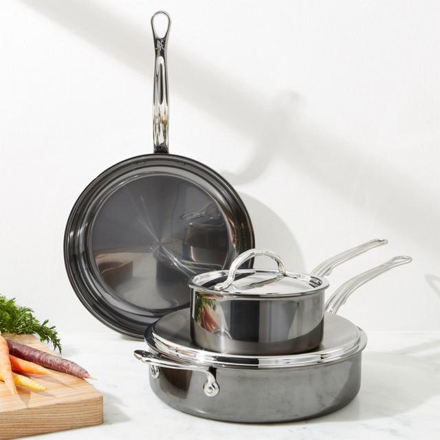 Hestan NanoBond Stainless Steel 5-Piece Cookware Set