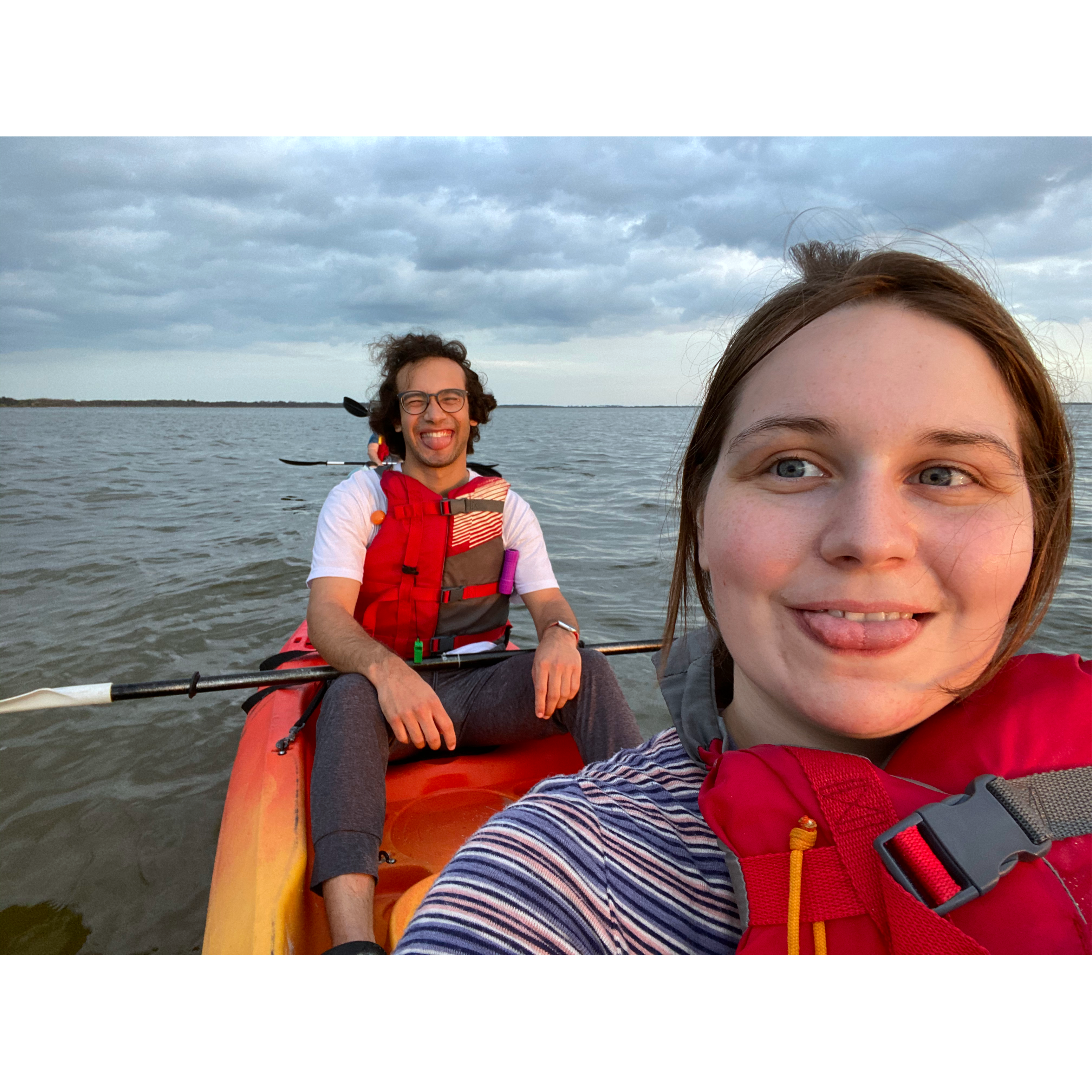 Our very first anniversary back together. 💚 Nuestro primer aniversario juntos denuevo.