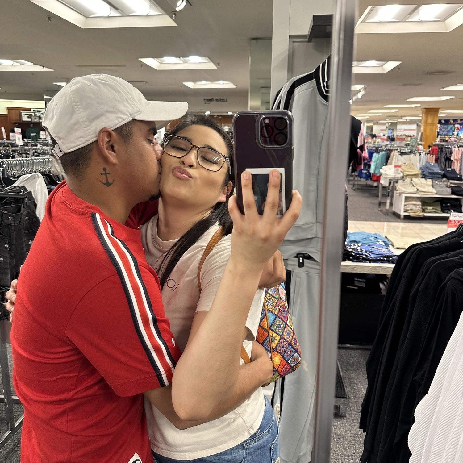 Just being bored and walking around the mall lol