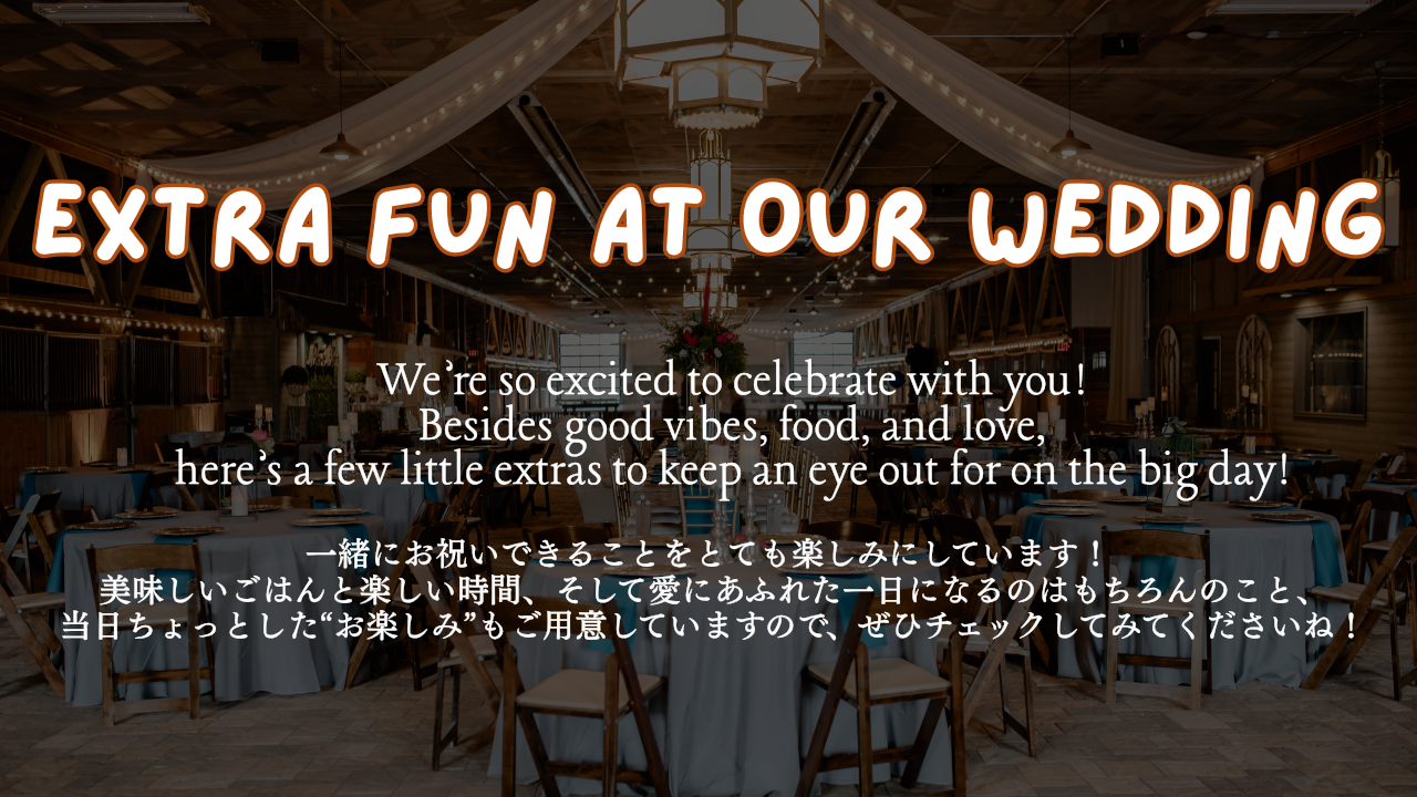 The Wedding Website of Yuki Ikematsu and Christian George Grech