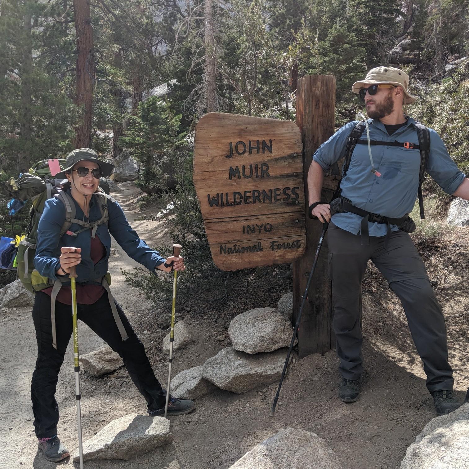 Beginning of Mount Whitney Hike