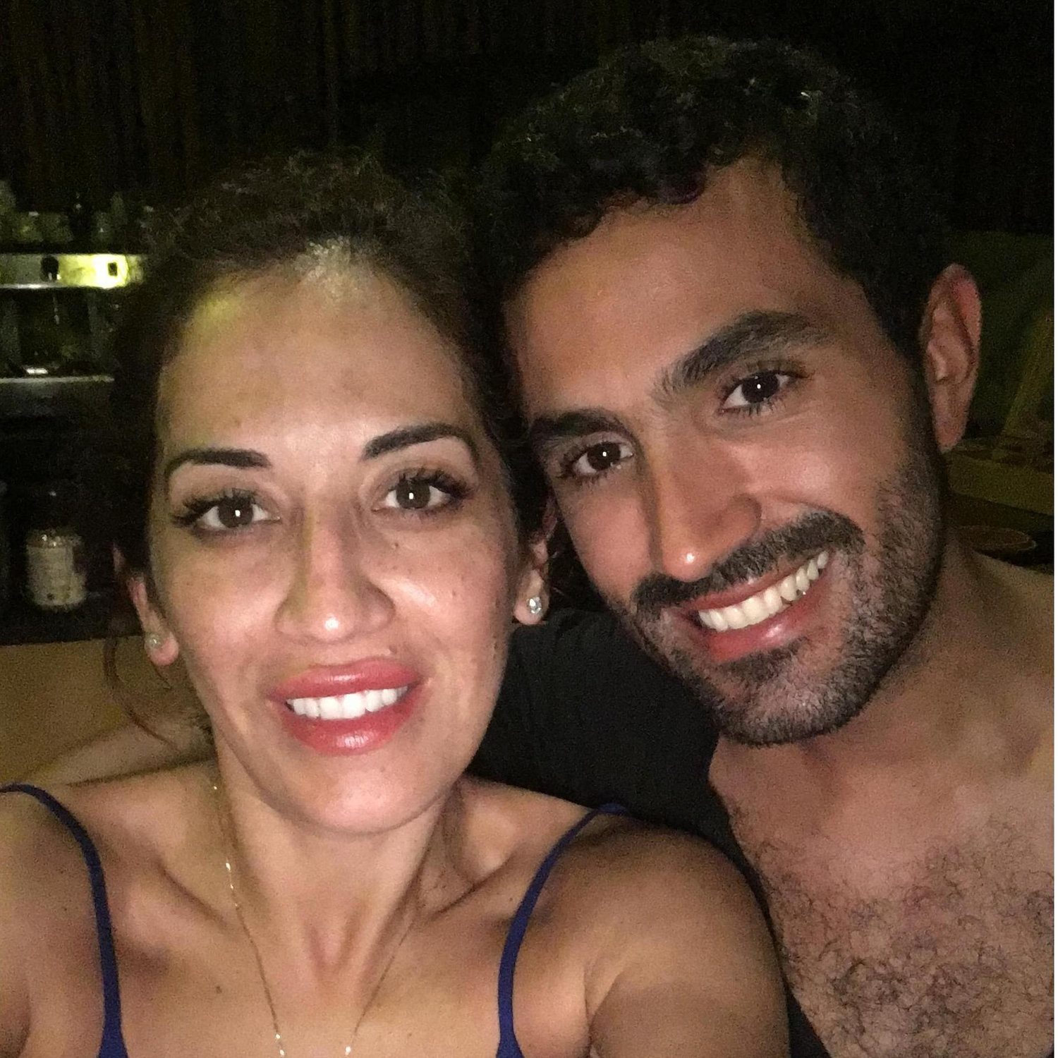 Our first picture together when we met in Tulum!