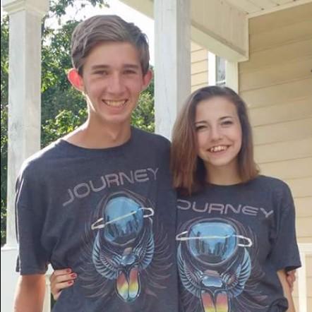 our first date. journey concert spring 2016