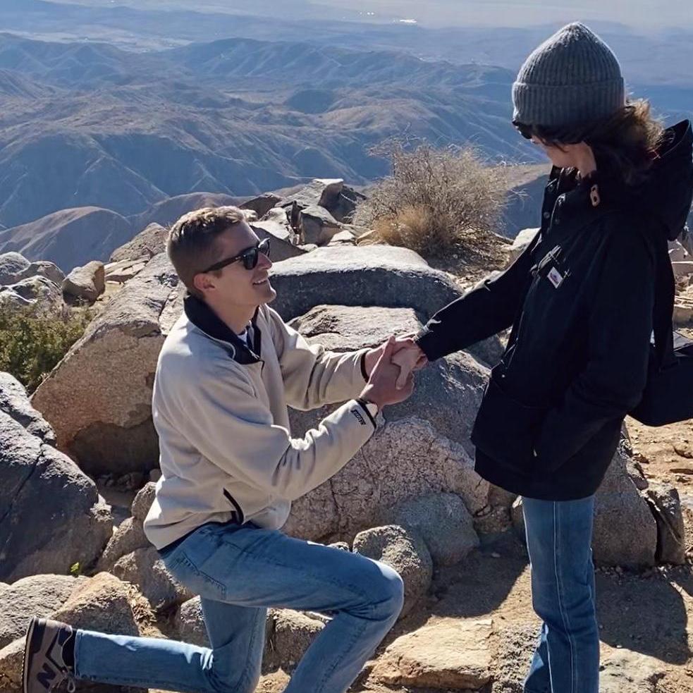 Engagement at Joshua Tree December 2021!