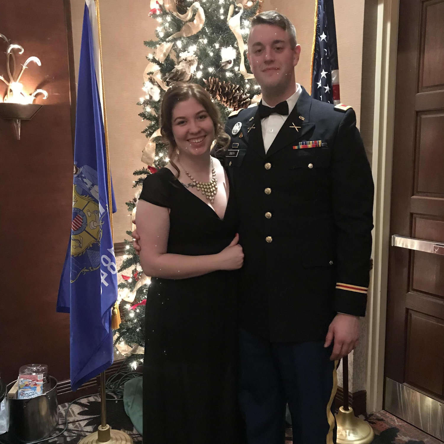 First military ball together, many more to come! December 2017