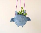 Flying Bat Hanging Plant Holder. A Cute...
