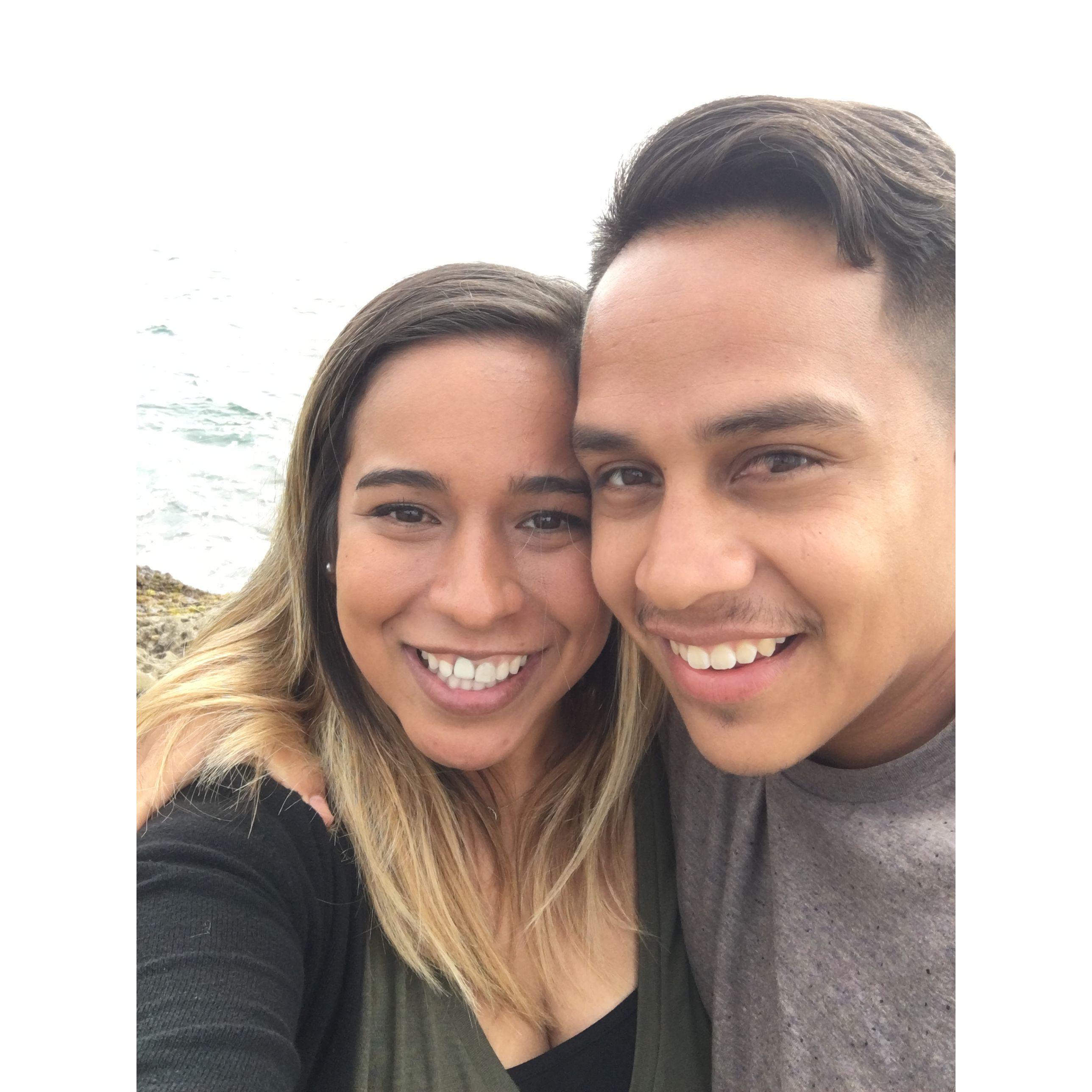Our first weekend trip to San Diego in May 2017. First stop was Sunset Cliffs.