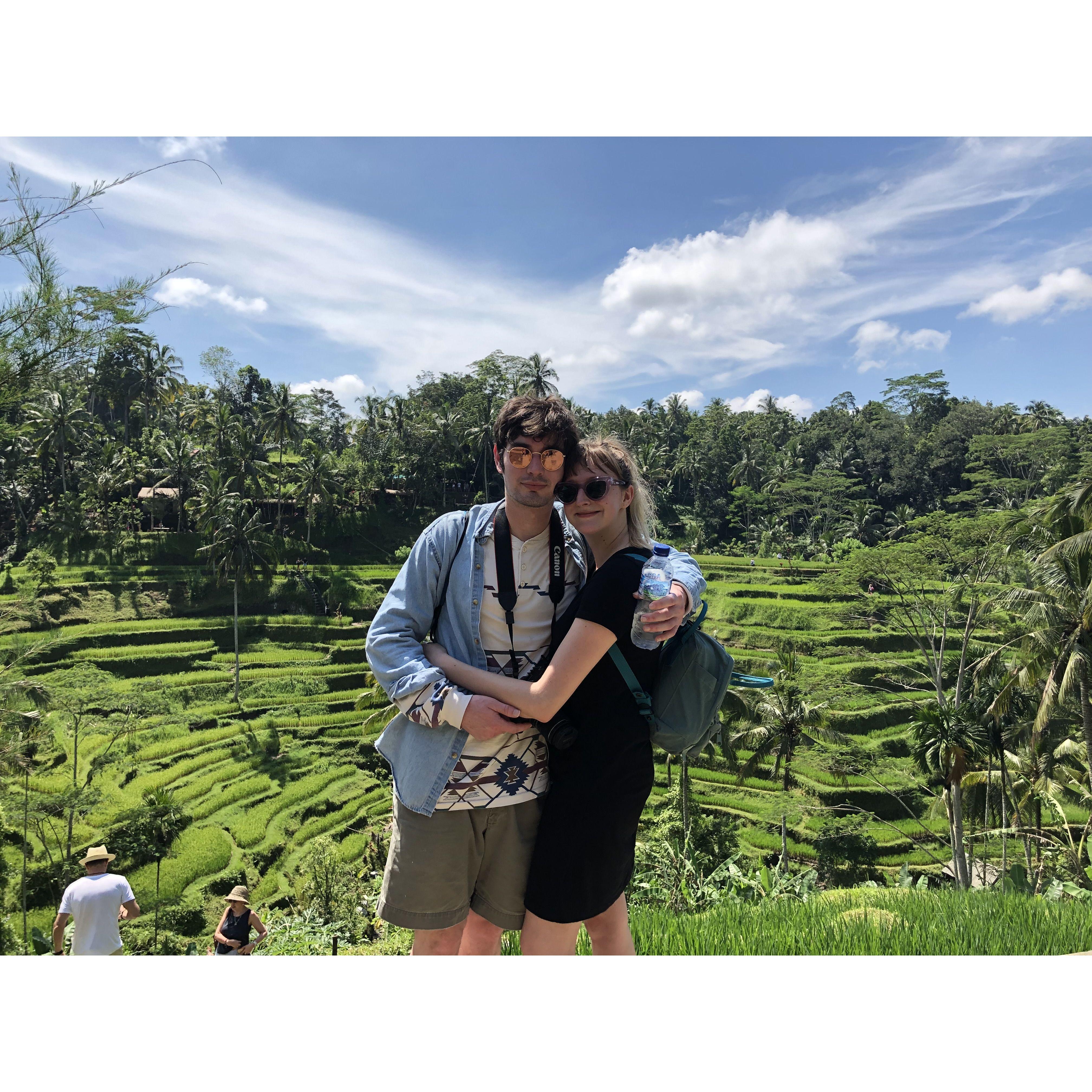 Our first international trip - Bali!