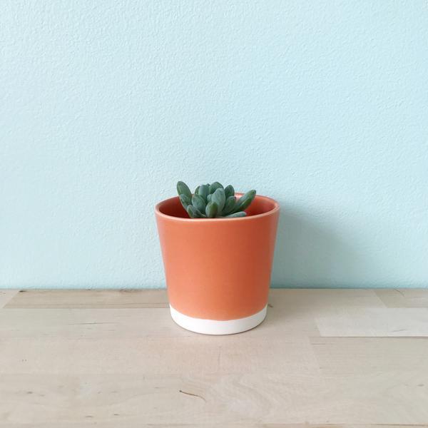 Oslo Planter - Persimmon (Paper and Clay)