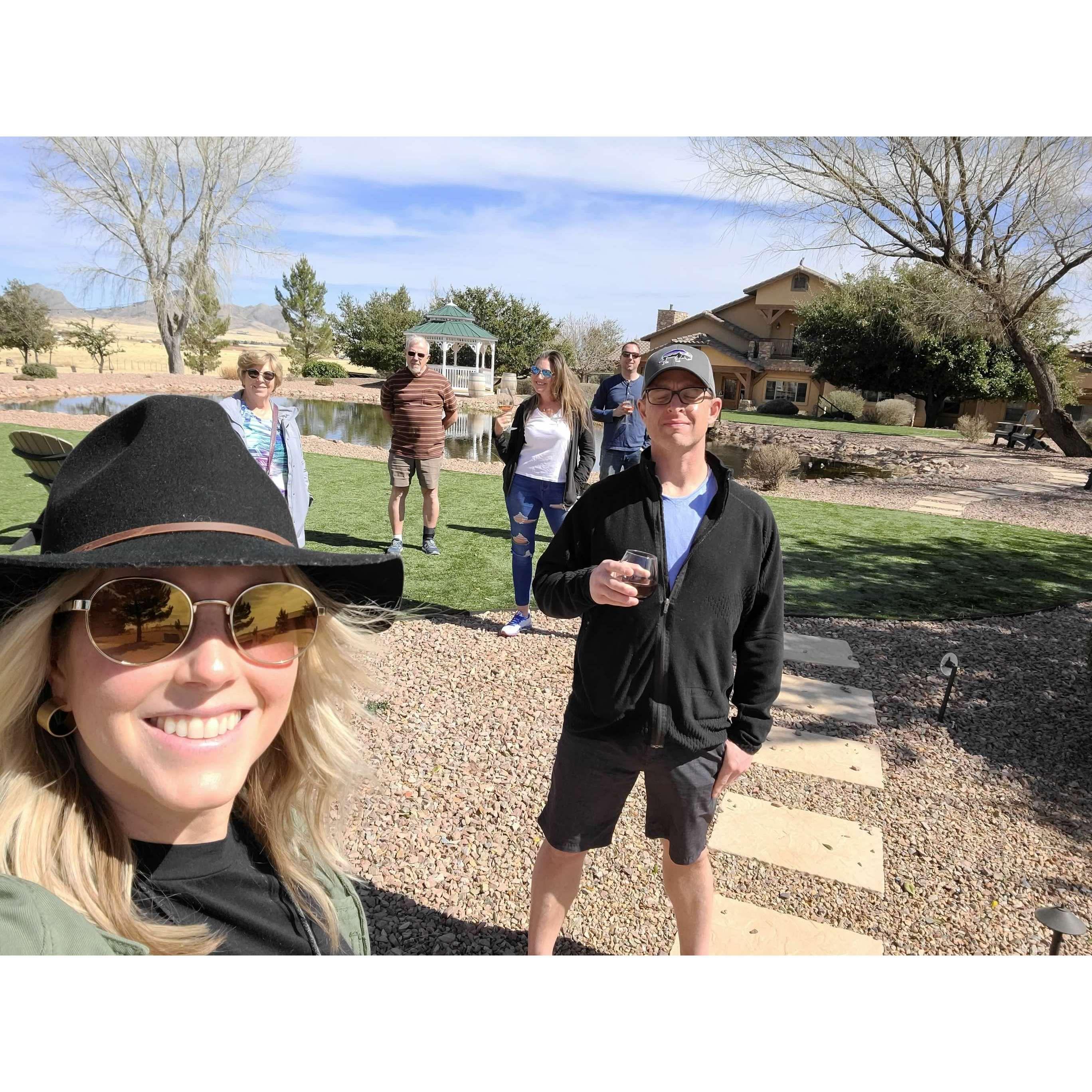 Wine tasting in AZ - March 2023