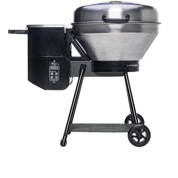 recteq Pellet Grill RT-B380 Bullseye + Cover, BBQ, Outdoor, and Electric Pellet Smoker Grill, Electric Smokers, Uses 100% Wood Pellets for Ribs, Brisket, Chicken, Sear, Smoke
