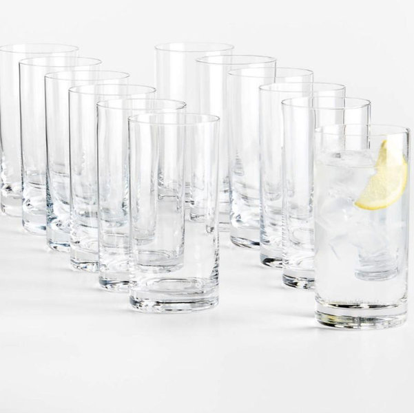 Aspen 18-Oz. Highball Glasses, Set of 12