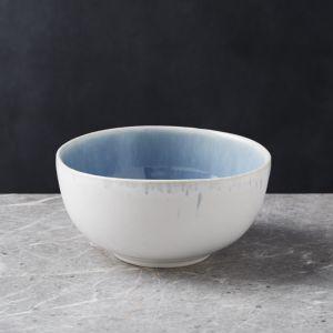 Caspian Blue Reactive Glaze Cereal Bowl