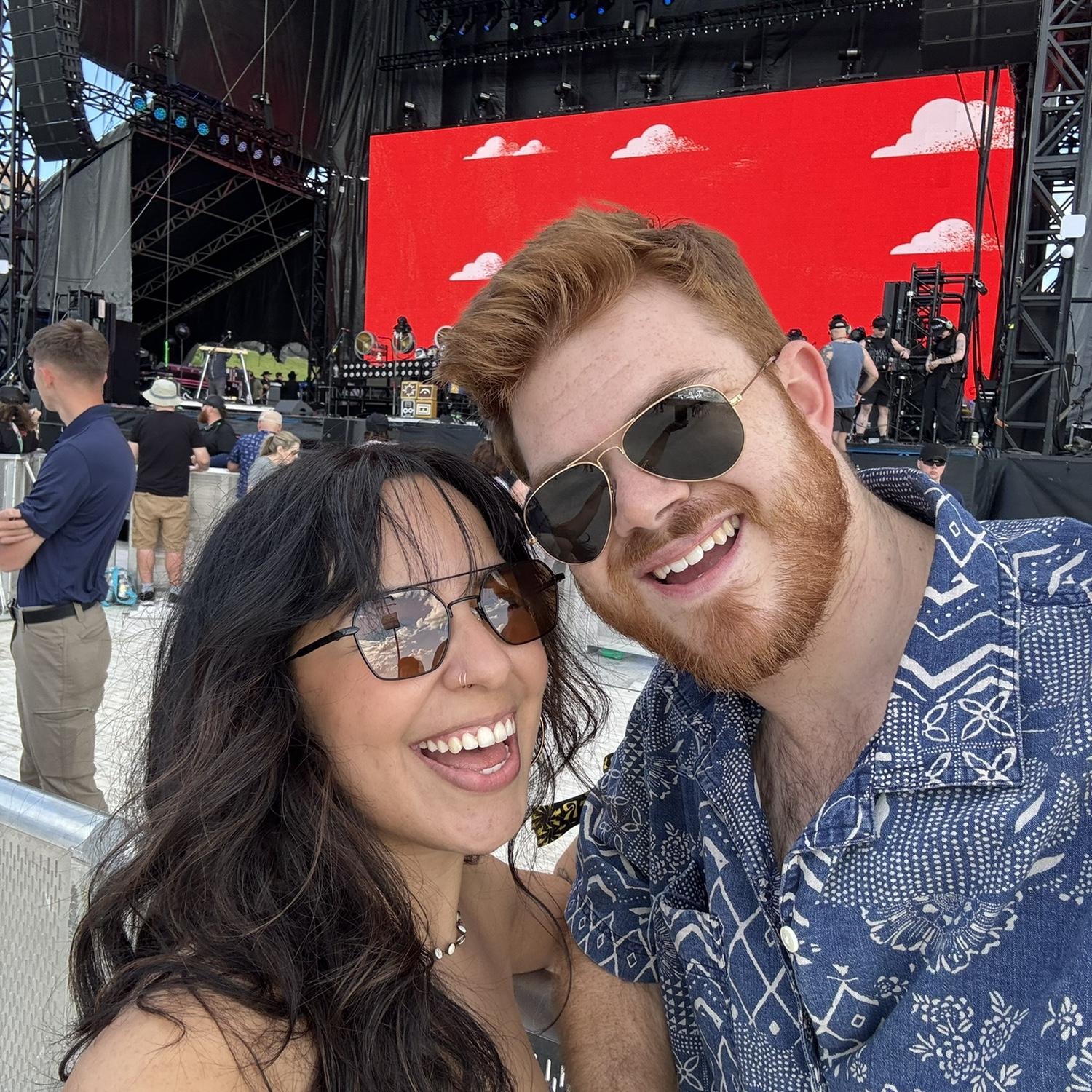 One of our many many concerts together!!