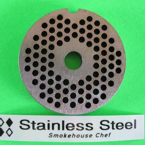 Fine Meat grinder plate for Chefs Choice Meat grinder mincer and chopper. Fits the Kitchenaid mixer.