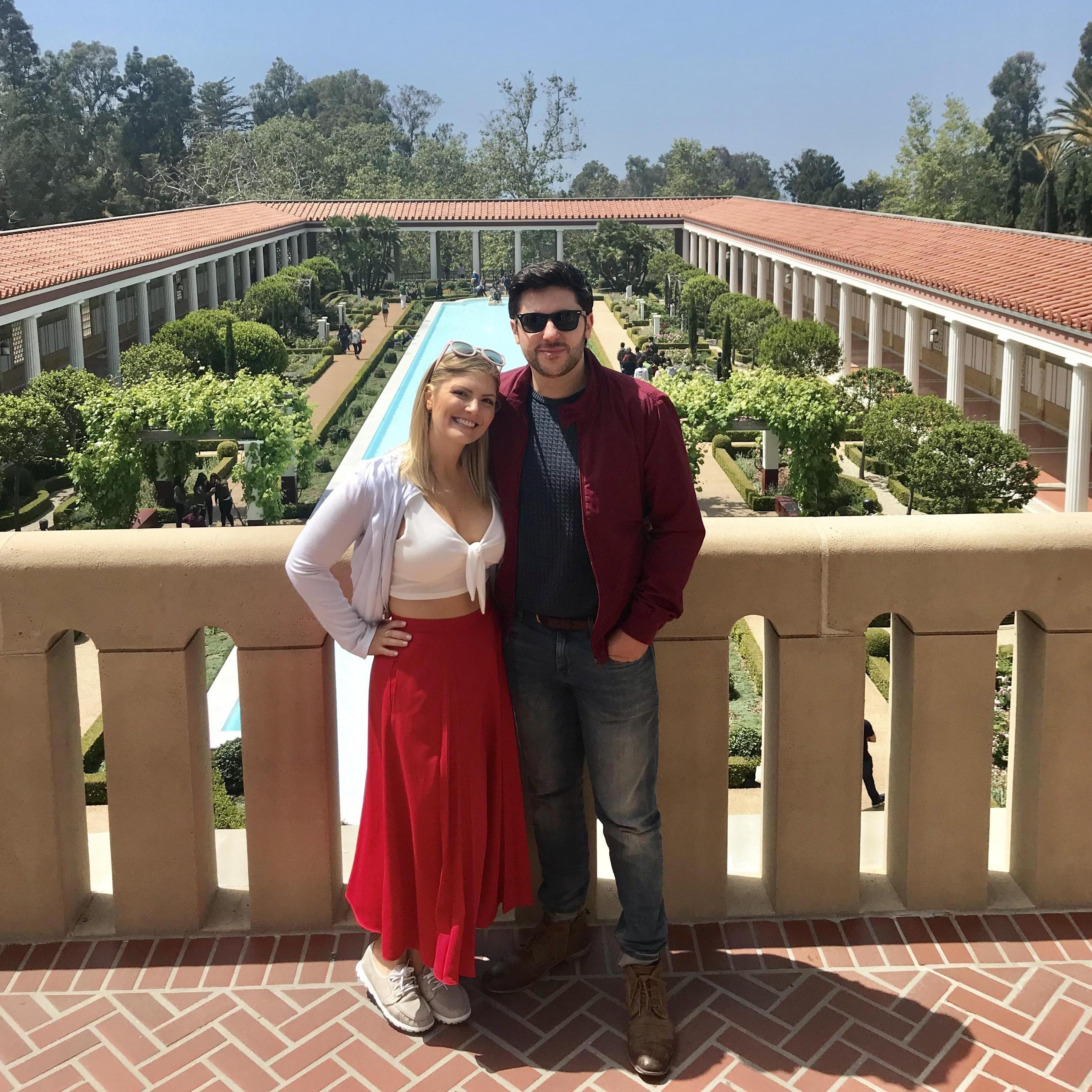 Exploring the grounds of the Getty Villa in LA
2019