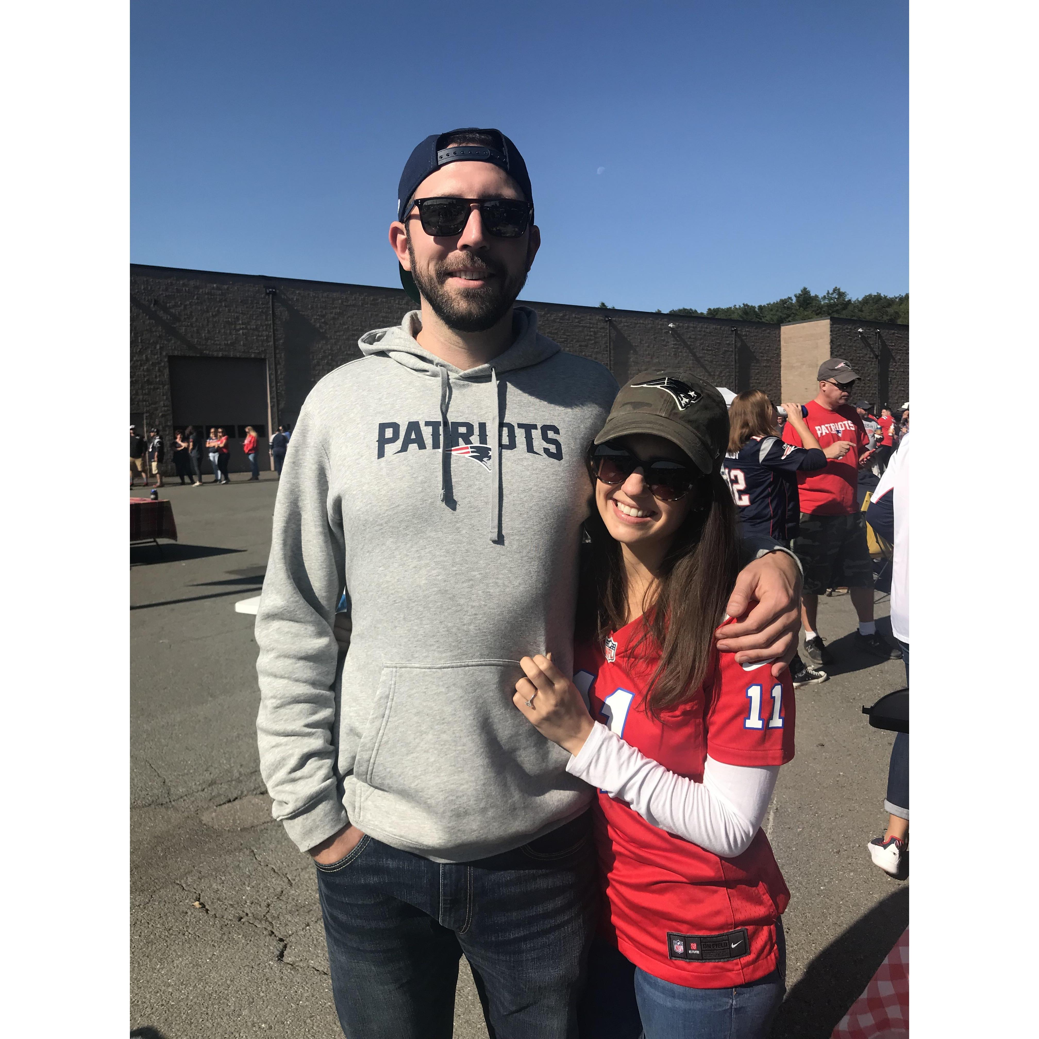 Patriots game 2018