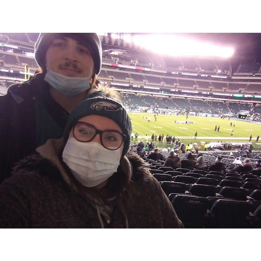 First Eagles Game for Shayes Birthday 2022!