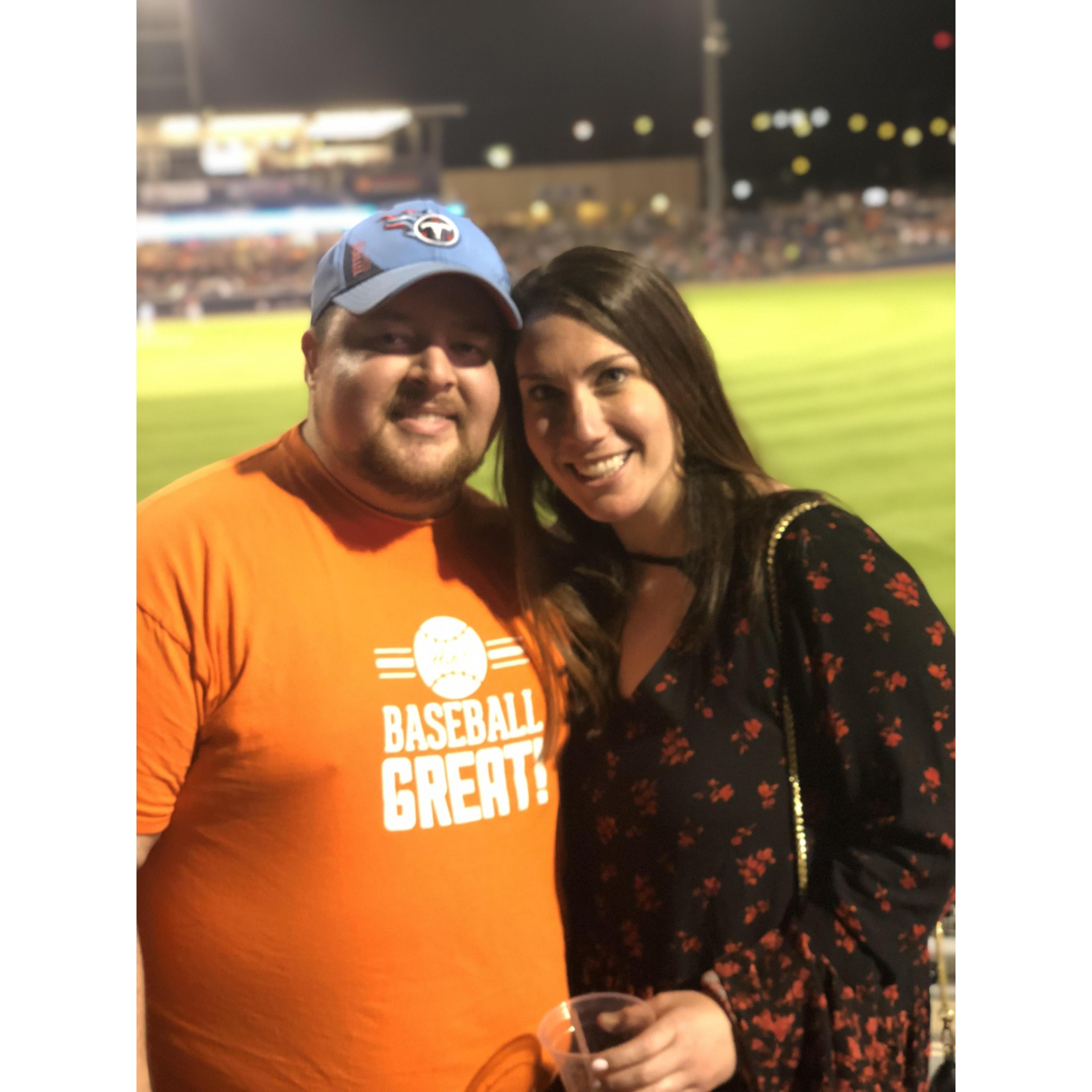 First picture together after reconnecting!