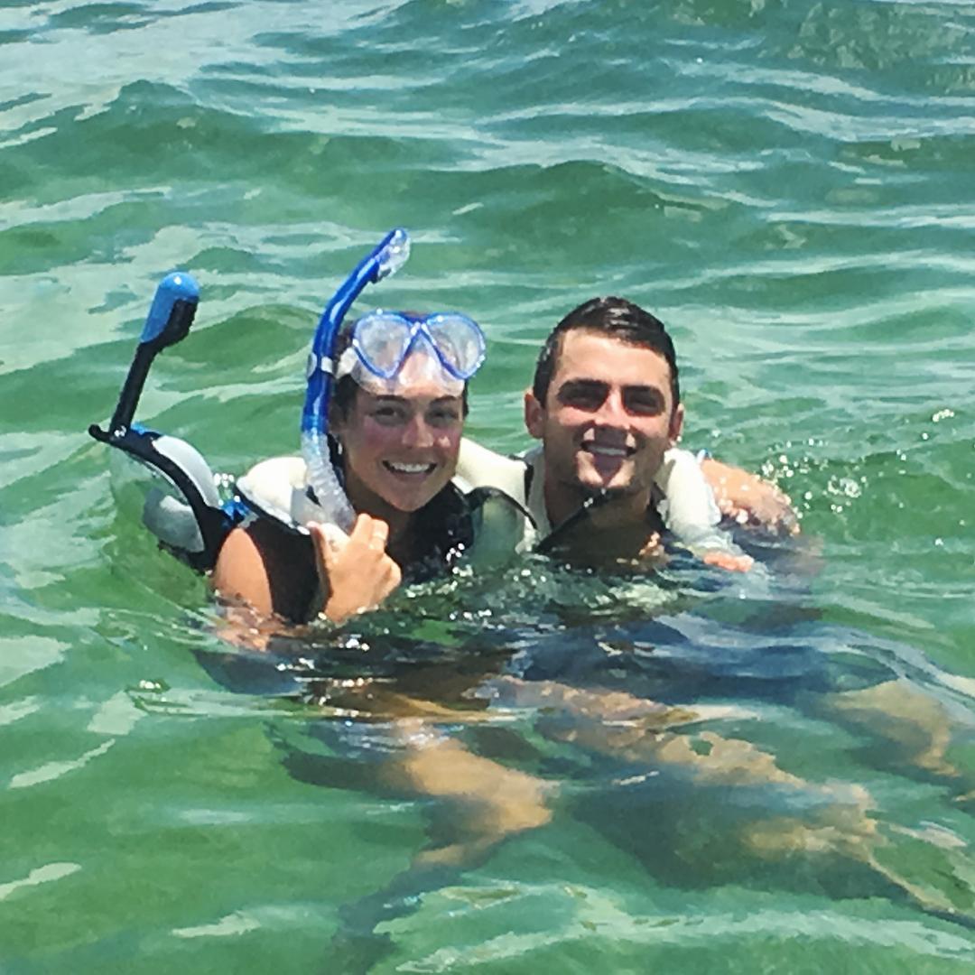 Snorkeling together in the keys! 