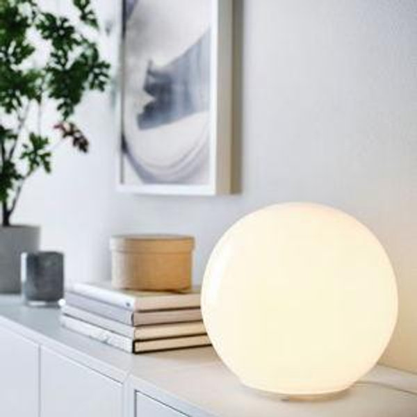 FADO table lamp, white, 10" - IKEA