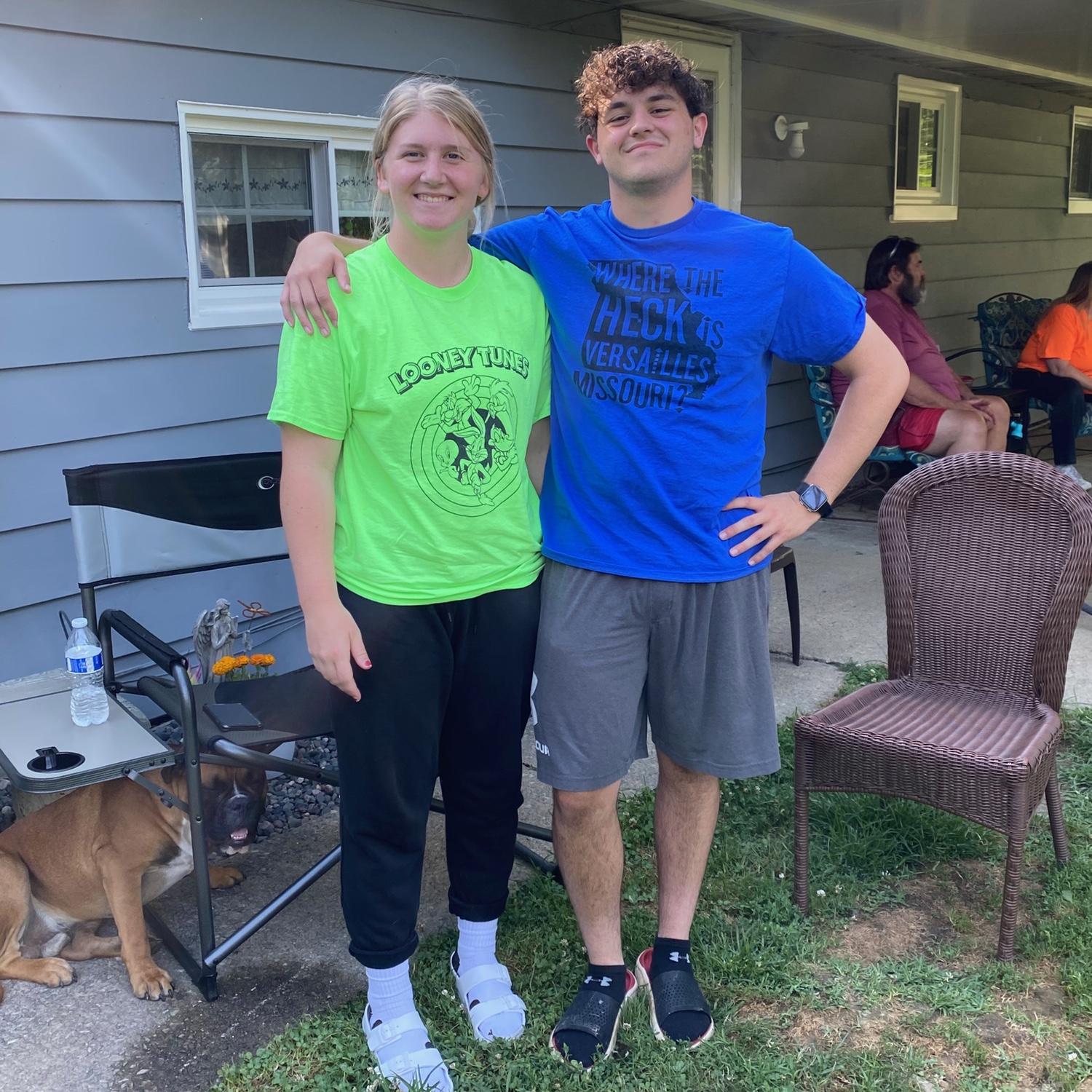 First photo together! 2020