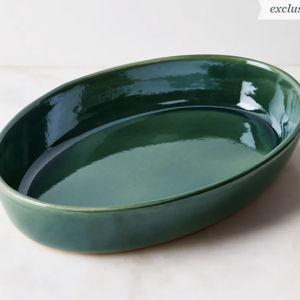 Manufacture de Digoin French Ceramic Oval Baking Dish | Food52