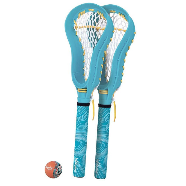 Waboba Mini Water Lacrosse Set Fun for Beach Games & Pool Games - Comes with a Original Water Bouncing Ball - Compact Size for Travel