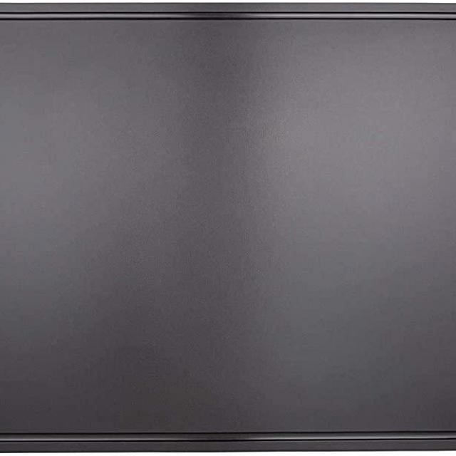 Extra Long 30 x 18 Inch Black Plastic Carving Board with Groove, NSF Certified, HDPE Poly