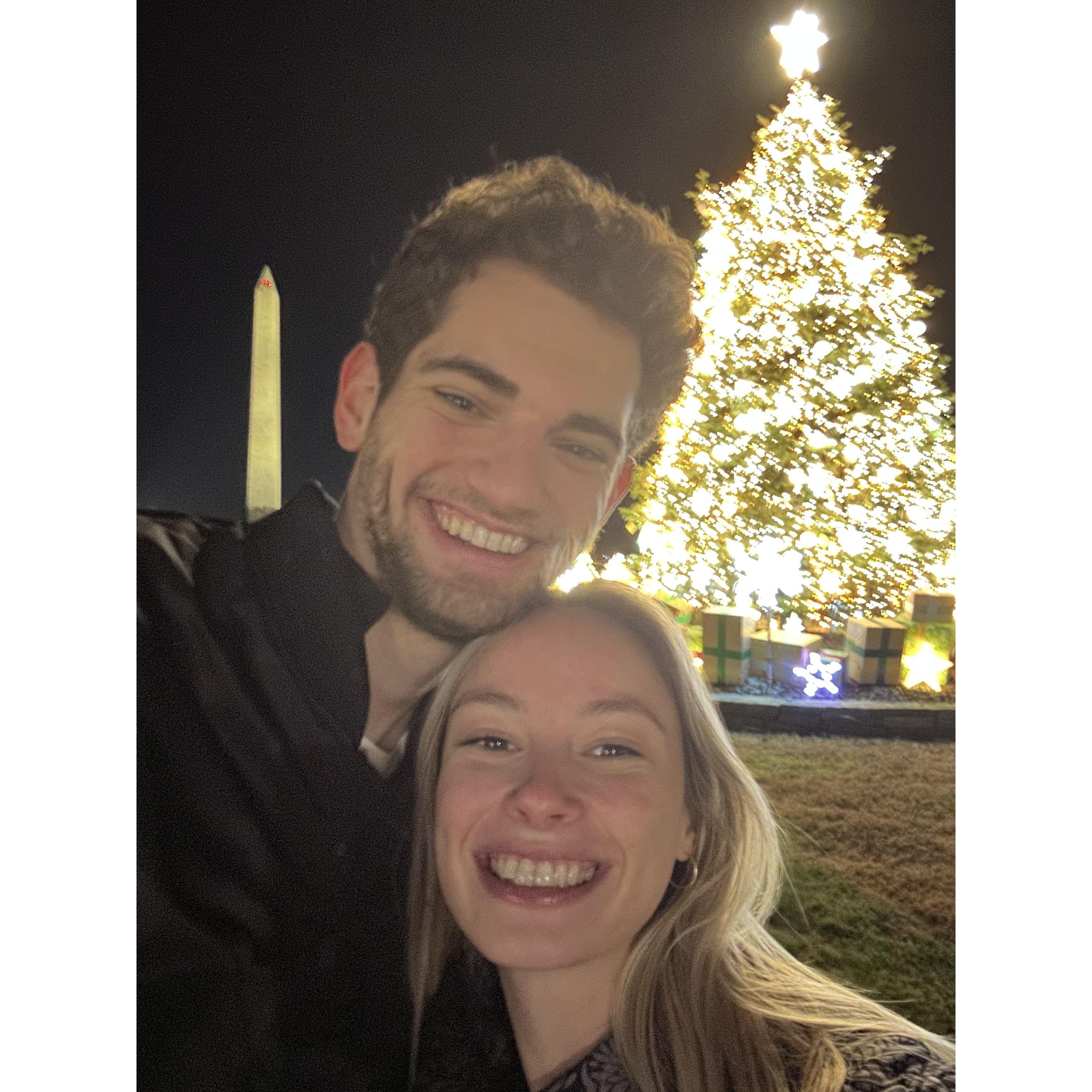 Our first Christmastime- in DC!