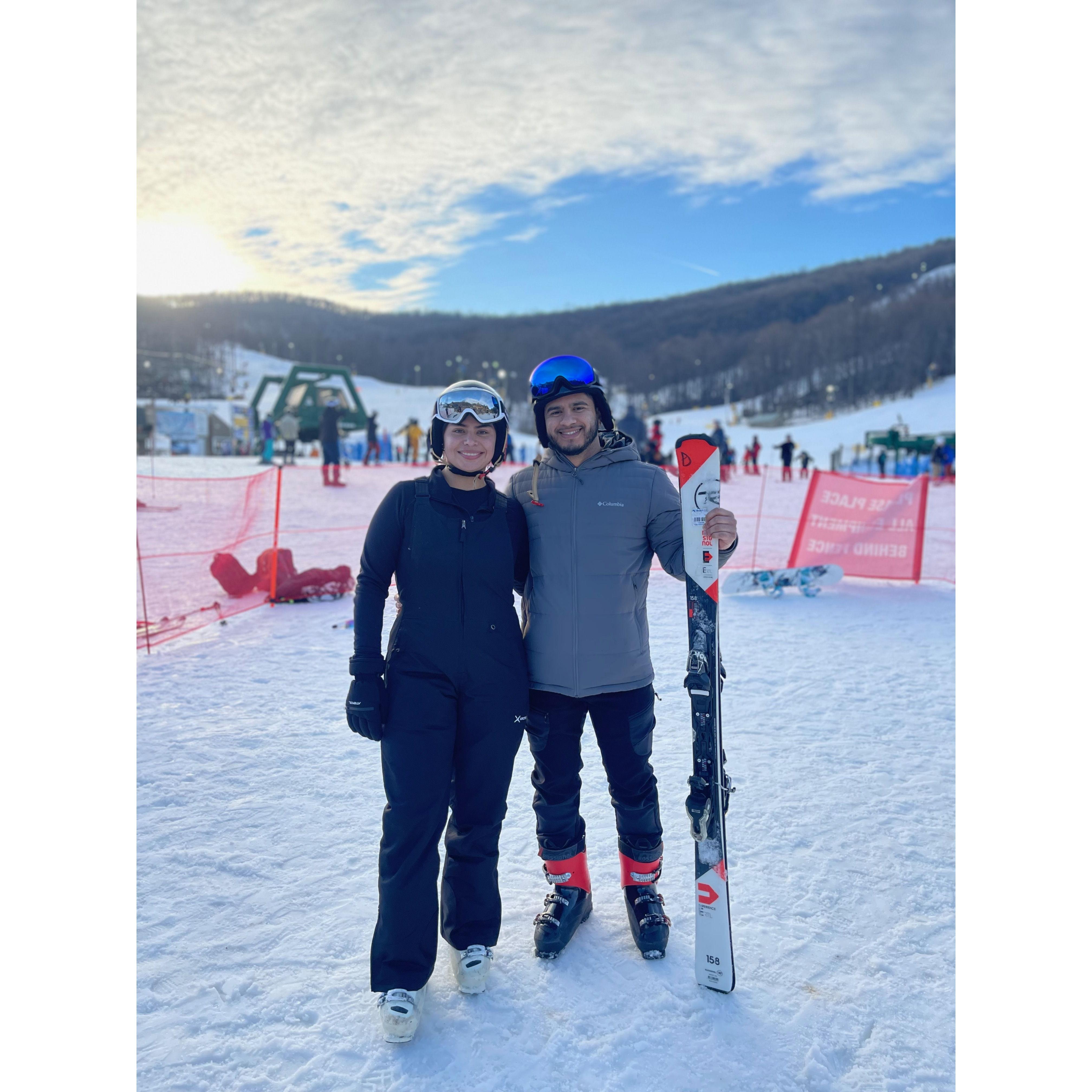 skiing fanatics