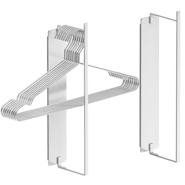Hanger Organizer Magnetic Hangers Holder for Washing Machine Laundry Room Organization,Clothes Hanger Stacker Coat Hanger Stacker Hanger Stand Rack for Adult Kids Pants Hangers Storage 2 Pack