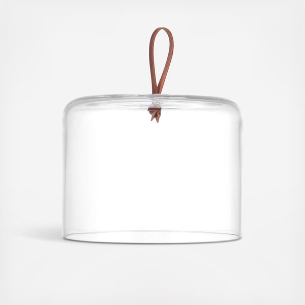 Mikasa Glenwood Serve Board with Glass Dome Cloche - Thumbnail 4